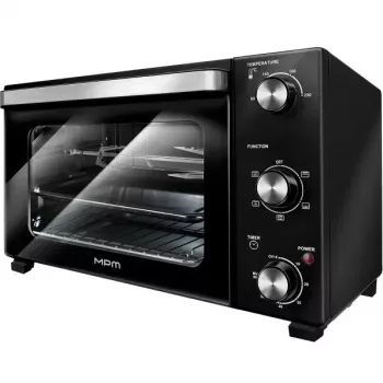 Elektryczny piekarnik nablatowy MPM MPE-17/T — 48 L, 1800 W, konwekcja, termostat, rożen