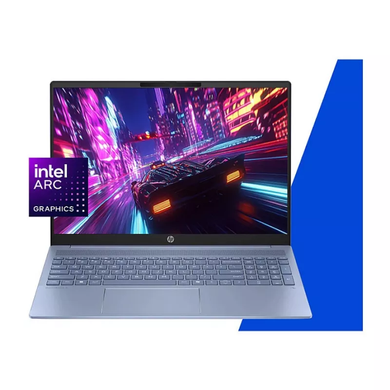 HP OmniBook 5 AI 16 2K Core Ultra 5 225U 16GB/512GB SSD Win11 Home - Błękitny - 16-af1454ng - Układ klawiatury może być niemiecki