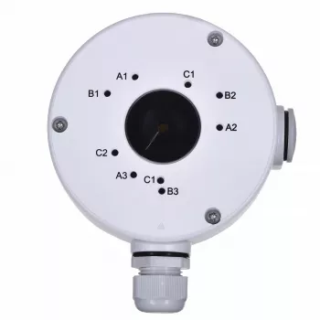 Puszka przyłączeniowa Reolink B10 do zewnętrznej kamery bezpieczeństwa, biała, 122×45,5×144 mm