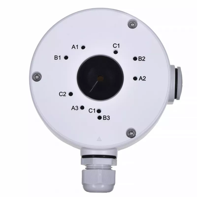 Puszka przyłączeniowa Reolink B10 do zewnętrznej kamery bezpieczeństwa, biała, 122×45,5×144 mm