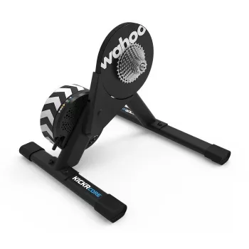 Trenażer inteligentny Wahoo KICKR CORE 2 — trenażer rowerowy magnetyczny, napęd paskowy, maks. 1800 W, kompatybilny z kasetą 11-rzędową, Bluetooth/Wi‑Fi/ANT+