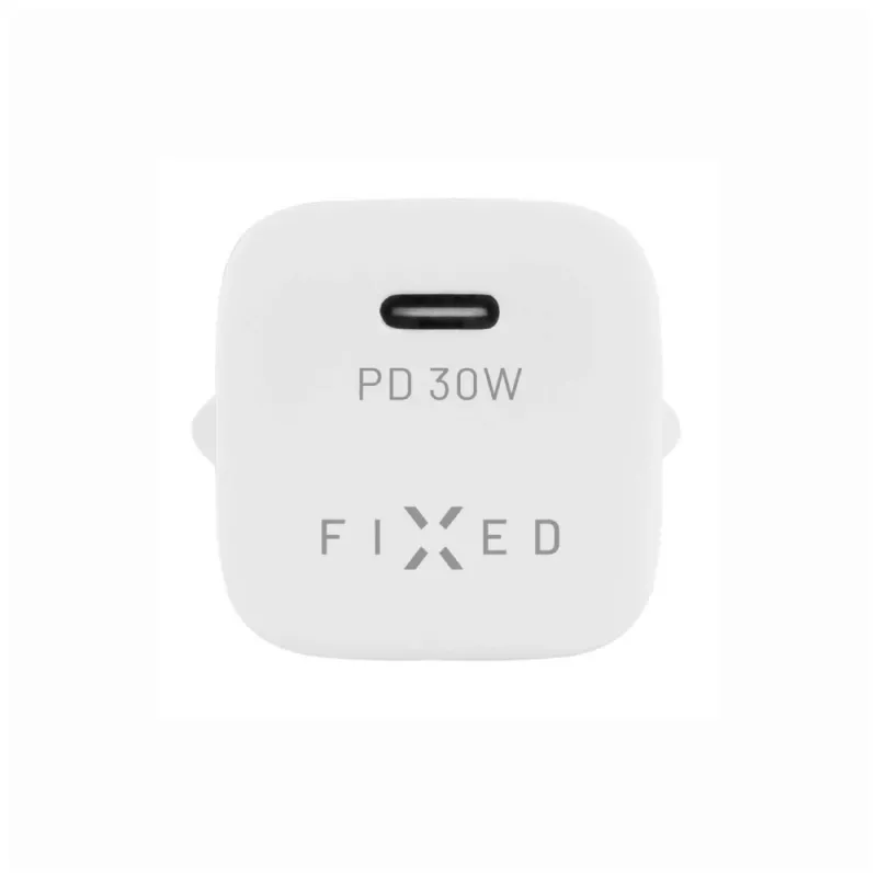 Przenośna ładowarka podróżna USB-C FIXED FIXC30M-C-WH 30W – kompaktowa konstrukcja