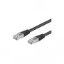 Wentronic Goobay kabel krosowy CAT 5e, F/UTP, czarny, 15 m - mieszanka miedzi CCA (68657)