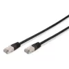 Kabel sieciowy Digitus CAT 5e SF/UTP Patchcord Czarny 3m