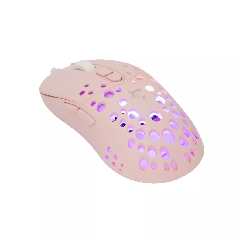 Mysz White Shark GM-9004 Tristan-2 Różowa RGB USB