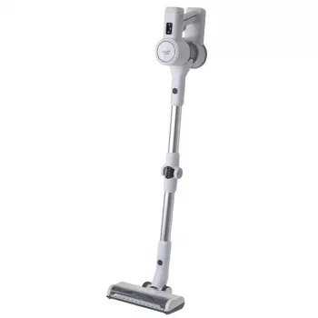 Odkurzacz bezprzewodowy Adler AD 7060 — 350W, bateria 22V, do 35 min pracy, ssanie 16000 Pa, bezworkowy, biały
