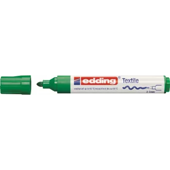Edding 4500 basic markery do tekstyliów (5 szt.), mix kolorów, 2–3 mm