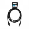 Kabel USB iBox IKU2D 3 m USB 2.0 USB A USB B czarny