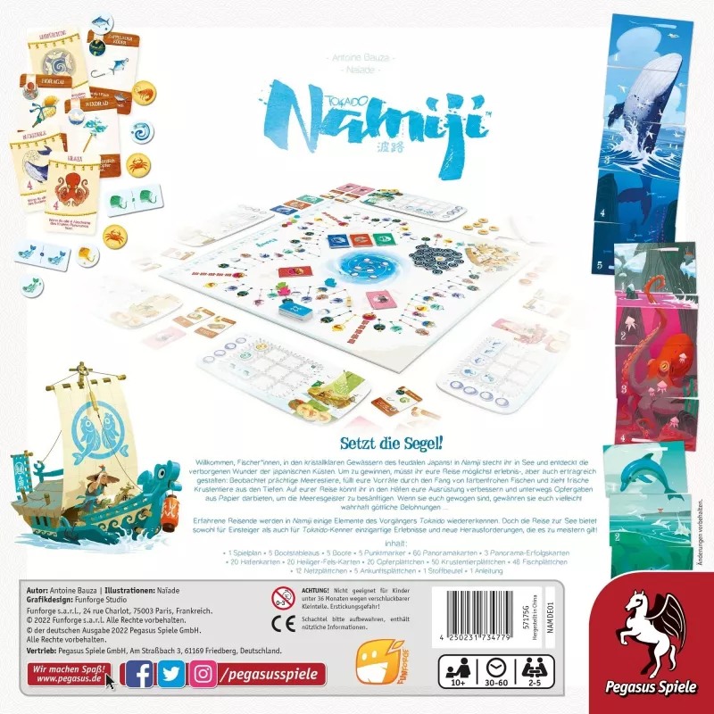 Namiji, gra planszowa