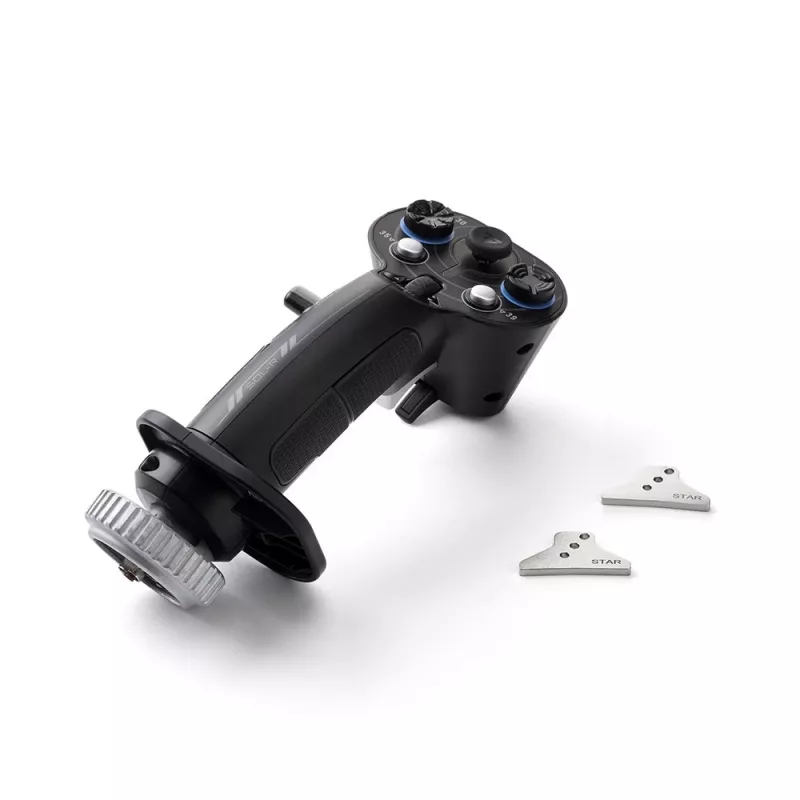 Dodatkowy uchwyt do drążka Thrustmaster Sol-R 3 AVA, czarny, USB Type-C, analogowo-cyfrowy, PC, 75×115×200 mm