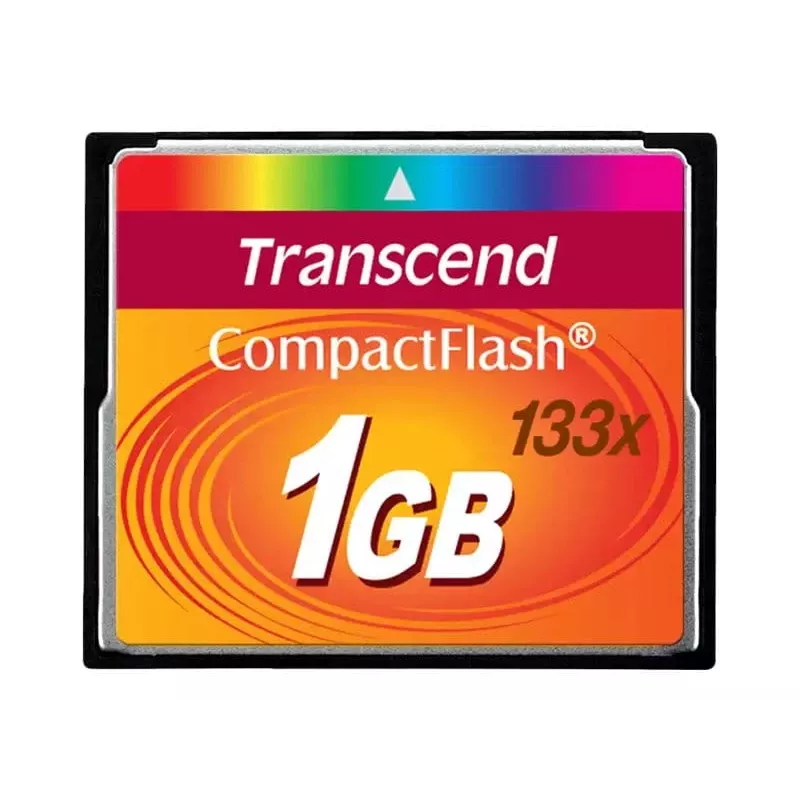 Transcend - Karta Flash Memory - 1GB - 133x - CompactFlash (TS1GCF133)