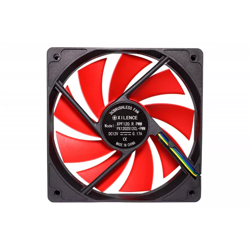 XILENCE XF042 czerwonywing wentylator obudowy 120 mm PWM