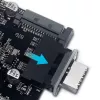 Adapter USB 3.0 GrauGear GG 18025 — gniazdo Type A, orientacja 180°