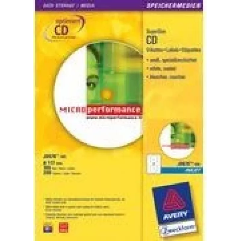 Samoprzylepna etykieta do drukarek Avery L7676-100