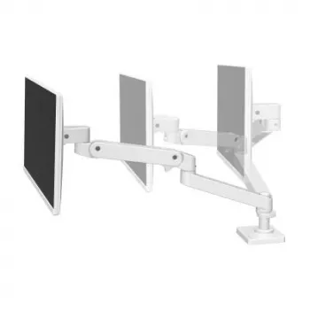 Ergotron LX Pro - Zestaw montażowy (ramię monitora) - do wyświetlaczy LCD - Aluminium - Biały - Rozmiar ekranu: do 86,4 cm (do 34 cali) (45-682-290)