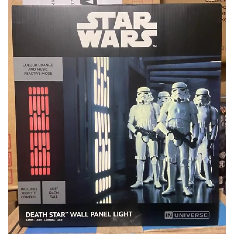Lampa ścienna panelowa Paladone PP13141SW LED Star Wars design, oświetlenie ścienne LED