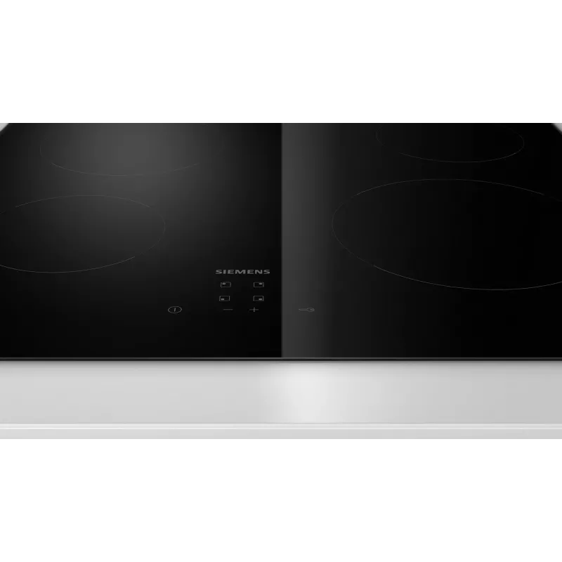 Płyta grzewcza Siemens iQ100 ET61RBEA1E, czarna, do zabudowy, 60 cm, 4 strefy