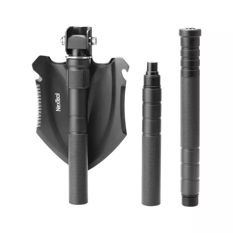 Łopata Nextool NE20206 średnia wielofunkcyjna, rękojeść aluminiowa, długość 830 mm, szerokość 140 mm, 1,03 kg