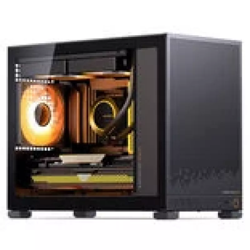 Obudowa PC Jonsbo D32 STD + TRYX PANORAMA SE Complete Liquid Cooling, ARGB - 240mm, czarny