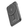 Power bank Vention 10000mAh Magnetic Wireless 20W, 1×USB-C, ładowanie bezprzewodowe, czarny