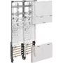 kompletny panel 2ZP eHz Wys.1050mm 2-polowy wersja NRW SH HH MV Avacon ZK3EL22 (ZK3EL22)