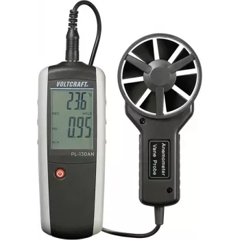 Voltcraft® PL-130 AN Anemometr 0,40 - 30,00 m/s (PL-130 AN)
