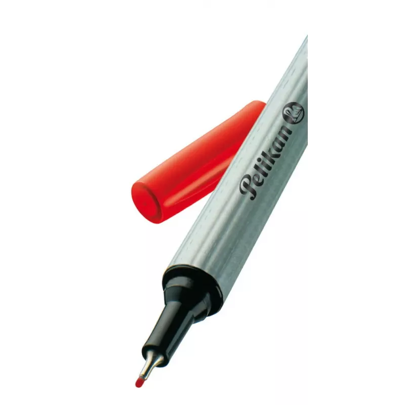 Pelikan Fineliner 96 Fine Czarny niebieski czerwony 3 szt. 0.4 mm