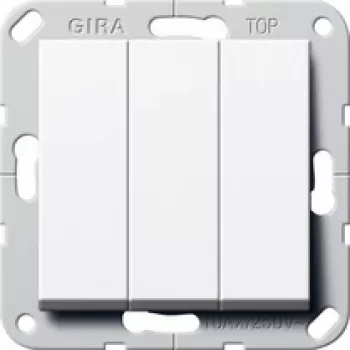GIRA 283203 Przełącznik elektryczny 2P Biały (283203)