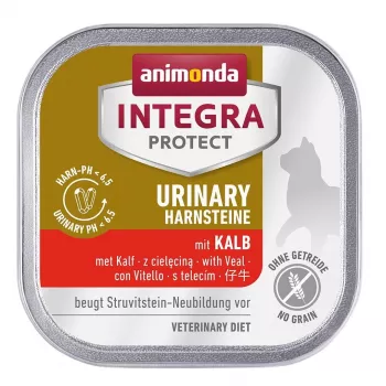 Animonda Integra Protect Harnsteine (kamienie moczowe) mokra karma dla kotów z cielęciną