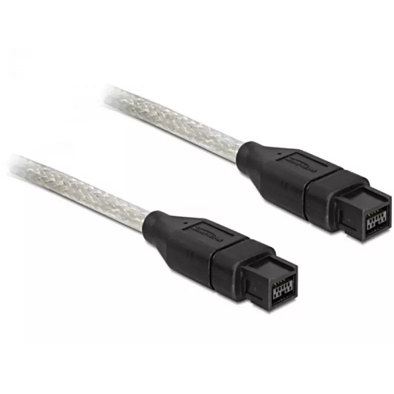 Kabel FireWire DeLOCK FireWire B/B 1,0 m szary