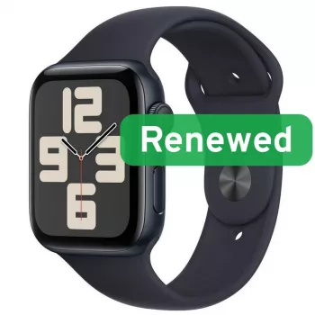Klasa A | Apple Watch SE2 LTE 44mm | 1,78-calowy wyświetlacz Retina OLED LTPO | LTE | Midnight | watchOS | Odnowiony przez Apple