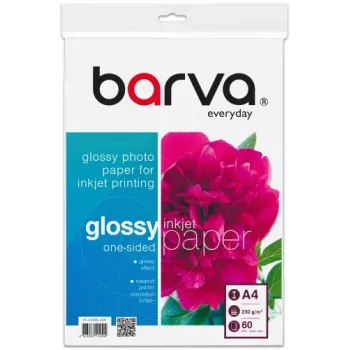 Papier fotograficzny Barva (IP-CE230-229) Everyday Glossy 230 g/m², A4, 60 arkuszy