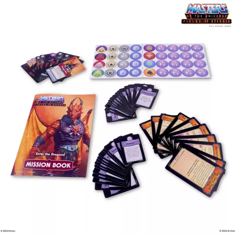 Masters of the Universe Fields of Eternia - Enter the Dragons, rozszerzenie do gry planszowej