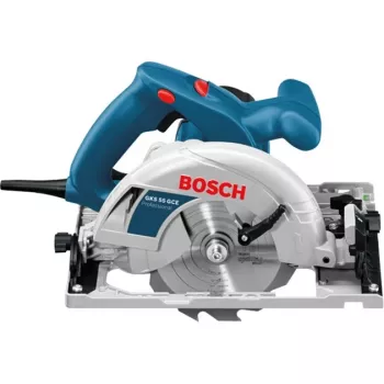 Bosch GKS 55+ GCE 16,5 cm Wielokolorowa 4700 obr./min 1350 W
