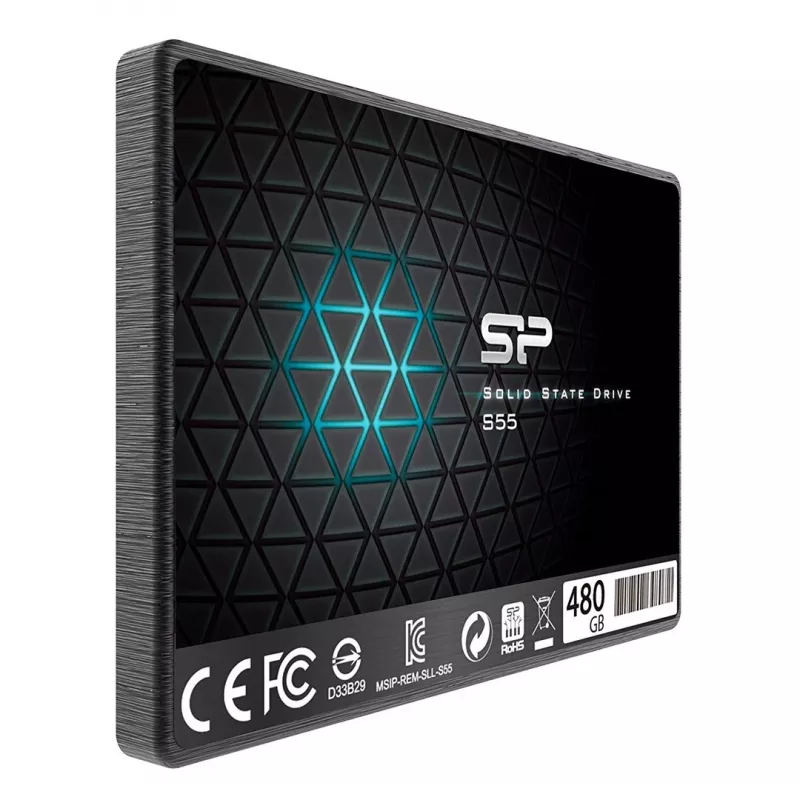 Dysk SSD Silicon Power cienki S55 480 GB 2.5 SATA III TLC