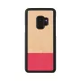 Etui na smartfona man and wood dla Samsung Galaxy S9 — czarna konstrukcja mismatch