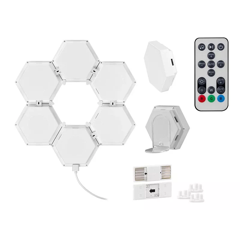 Wpuszczany panel LED RGB TRACER Smart Hexagon Tracer 47256 Ambience TRAOSW47256
