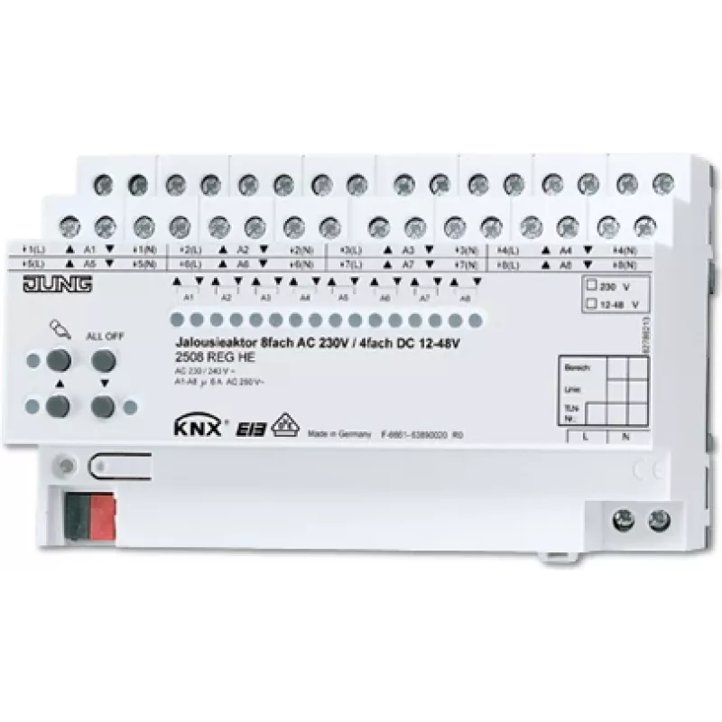 Jung 2508 REGHE Elektroantrieb Biały (2508REGHE)