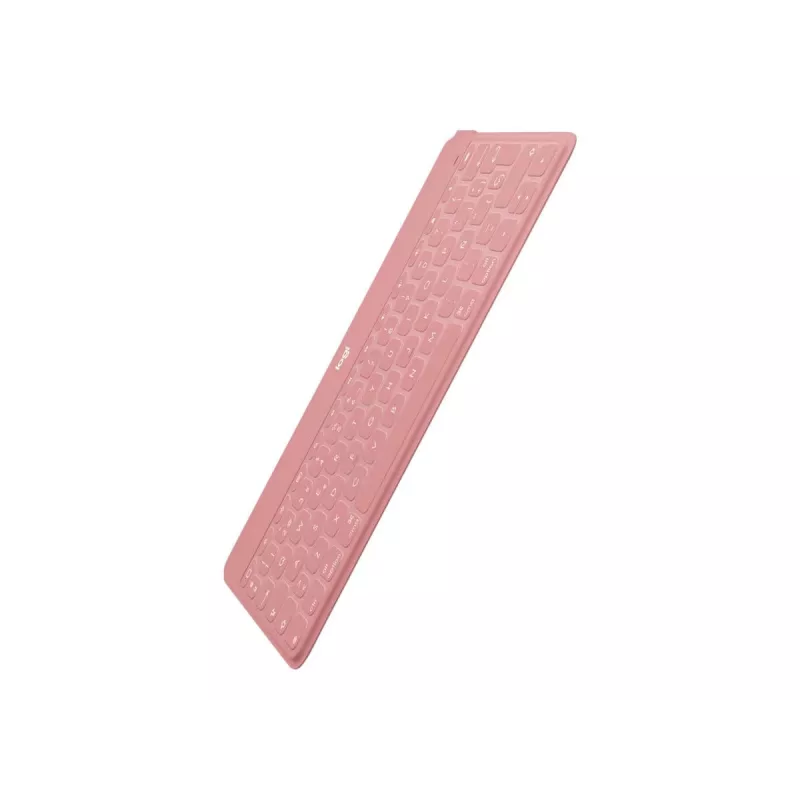 Logitech Keys-To-Go - Klawiatura - Bluetooth - QWERTY - Hiszpańska - Blush Pink - do Apple iPad/iPhone/TV