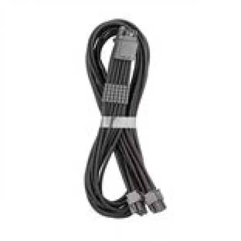 CableMod C-Series Pro ModMesh 16-pin to 2×8-pin Sleeved kabel for Corsair Type 4 and 3 PSUs, 60 cm, czarny