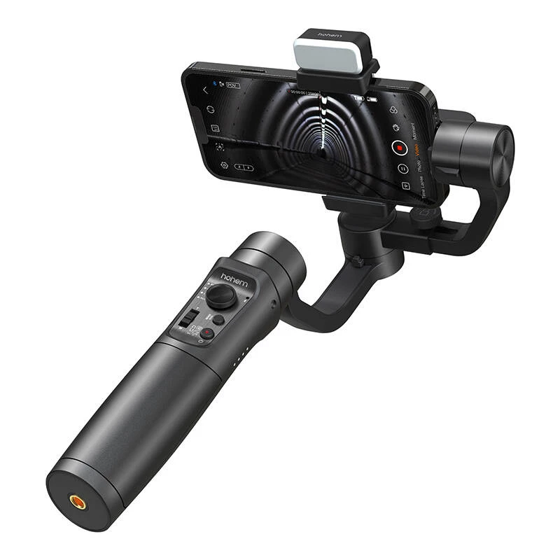 3-osiowy gimbal do smartfona Hohem iSteady Mobile+ Kit iSM5K — stabilizacja 3-osiowa, kompatybilność ze smartfonami