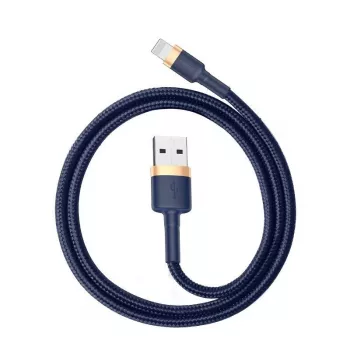 Kabel Lightning Baseus CALKLF-CV3 2m Niebieski Złoty