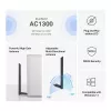 TP-LINK AC1300 High Gain Wi-Fi USB Adapter 400 Mbps at 2.4GHz + 867 Mbps at 5GHz