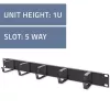 Organizator kabli QOLTEC 54515 1U do szaf 19-calowych