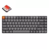 Klawiatura Keychron K3 Max uniwersalna USB RF Wireless Bluetooth szara 75%
