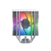 Chłodzenie powietrzne Montech NX400 ARGB 120 mm Biały — 270 W TDP, FDB, 156×74×120 mm