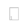 Samoprzylepne etykiety usuwalne Avery Zweckform L4735REV-25, A4 (210 x 297 mm), 25 arkuszy, białe