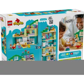 LEGO DUPLO 10470 3 w 1 Nowoczesny Dom Rodzinny z Figurkami