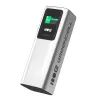Przenośny akumulator Green Cell PBGC25UD, 25200 mAh, Li‑Ion, 140 W mocy całkowitej, 2× USB‑C + 1× USB‑A, wyświetlacz OLED, aluminiowa obudowa
