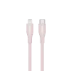 Kabel CANYON CLNM60 C-L 60W MFI 1m silikonowy różowy